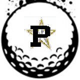 A logo of a golfball with a P